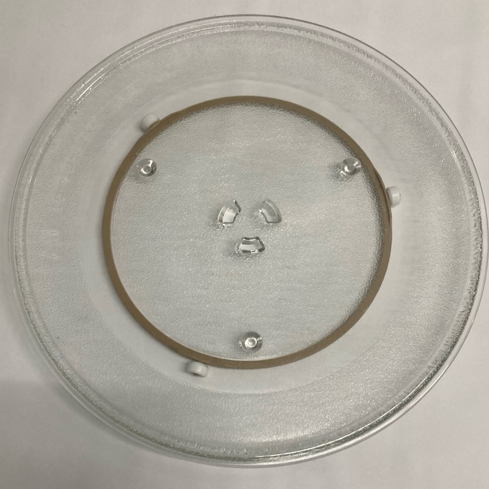 Replacement GE Microwave Model 14.3 inch. Glass Plate W/ Roller Drive Ring
